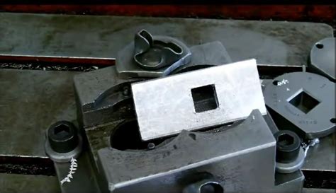 cut square hole in sheet metal|cutting rectangular holes in metal.